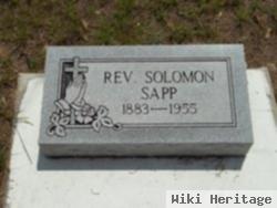 Rev Solomon Sapp