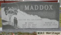 M. Maddox