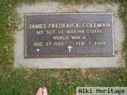 Sgt James Frederick Coleman