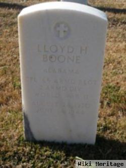 Lloyd H Boone