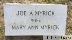 Joe Allen Myrick