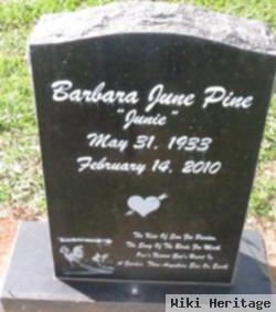 Barbara June "junie" Pine Musick