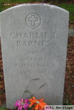 Pvt Charlie L Barnes