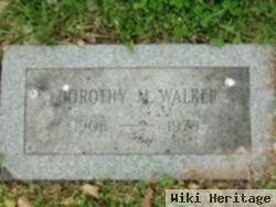 Dorothy M Walker