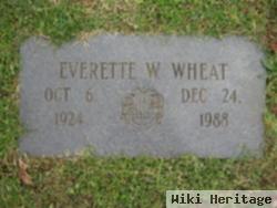 Everette W Wheat