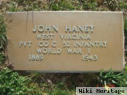 Pvt John Haney