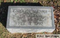 Carolyn Bernice Sirmons