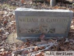 William D Cameron