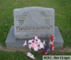 Ernest D Hutton
