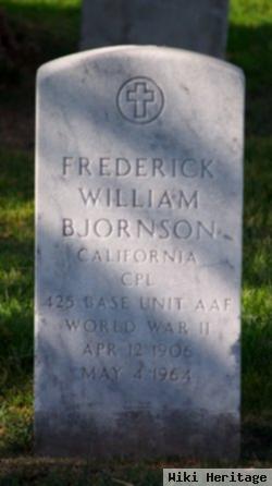 Frederick William Bjornson