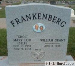 Mary Lou "choc" Self Frankenberg