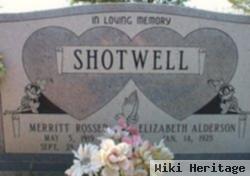 Merritt Rosser Shotwell