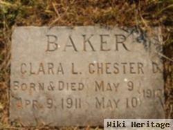 Chester D "infant" Baker