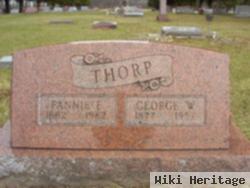 Fannie Elzora Thorp