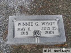 Winnie G. Wyatt