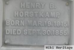 Henry B Horstkamp