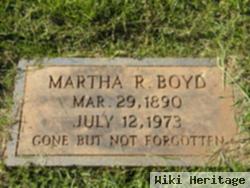 Martha R Boyd