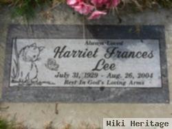 Harriet Frances Lee