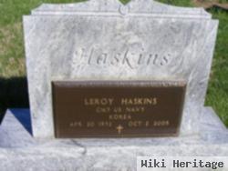 Pfc Leroy Haskins