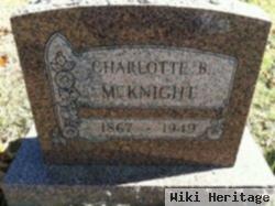 Charlotte Bell Dean Mcknight