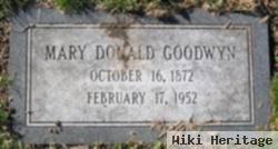 Mary Hill Donald Goodwyn