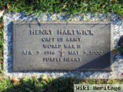 Capt Henry Hartwick