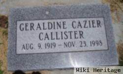 Geraldine Betty Cazier Callister