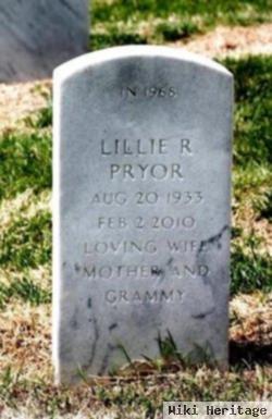 Lillie R Pryor