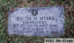 Sgt Walter M. Myers