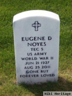 Eugene D Noyes