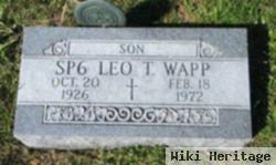 Spec Leo Thomas Wapp