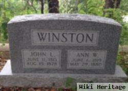 Ann Watts Burton Winston