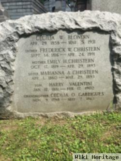 Frederick W Christern