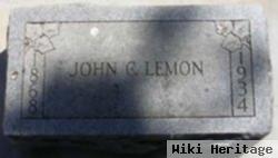 John Court Lemon