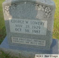 George W Lowery