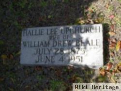 Hallie Lee Upchurch Beale