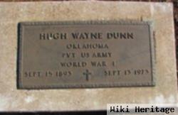 Pvt Hugh Wayne Dunn