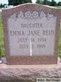 Emma Jane Bigler Reid