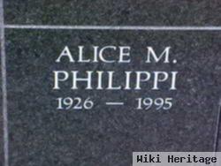 Alice M Philippi