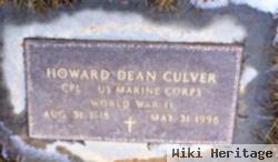 Howard Dean Culver