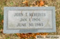John T. Meredith
