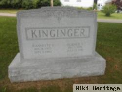 Jeannette Elizabeth Jones Kinginger