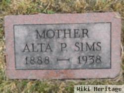 Alta P. Sims