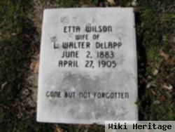 Etta L. Wilson Delapp