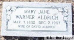 Mary Jane Warner Aldrich