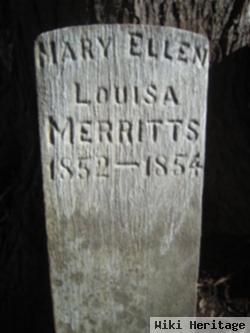 Mary Ellen Louisa Merritts