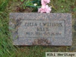 Zella "billie" Gertje Williams