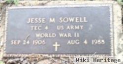 Jesse M. Sowell