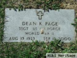 Dean Kenneth Page