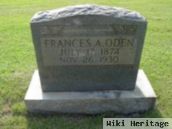 Frances A Oden